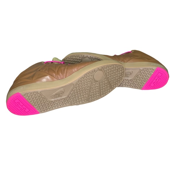 NIKE Lebron XI NSW Lifestyle 616766 200 Hazelnut Size 14 - Picture 7 of 11